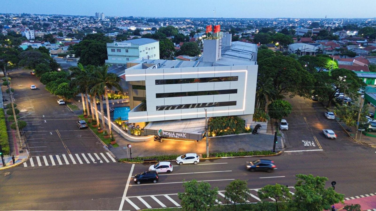 Indaiá Park Hotel Campo Grande  Bagian luar foto