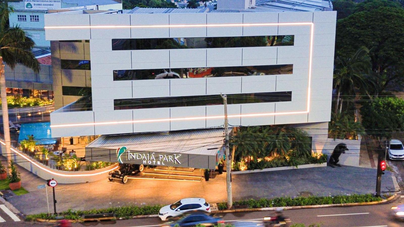 Indaiá Park Hotel Campo Grande  Bagian luar foto